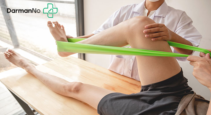 فیزیوتراپی رباط صلیبی در منزل