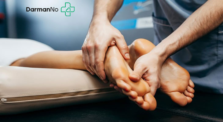 فیزیوتراپی پا در منزل