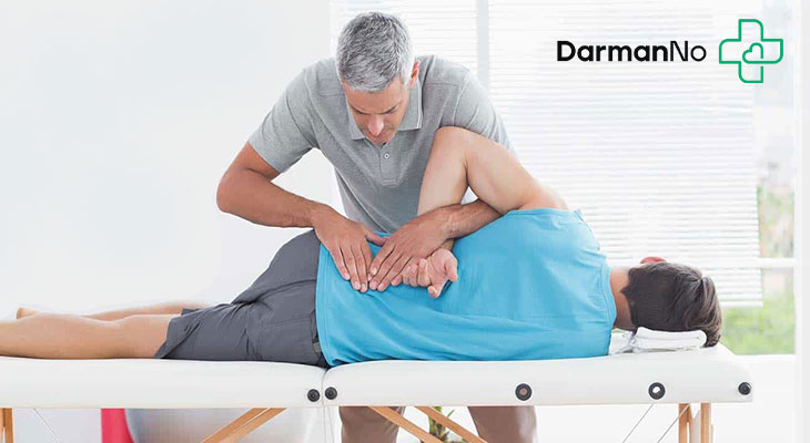 فیزیوتراپی کمر در منزل