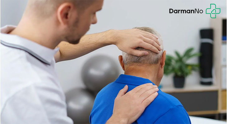 فیزیوتراپی گردن در منزل