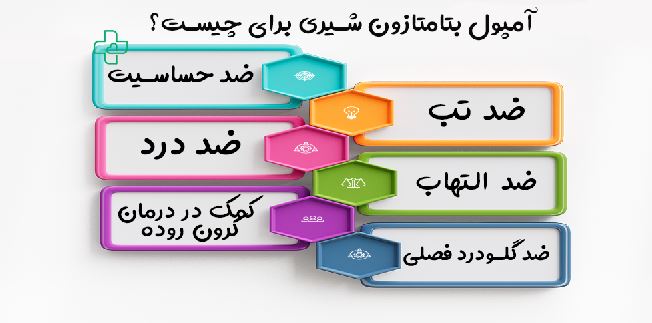 بتامتازون ال آ شیری رنگ برای چیست؟