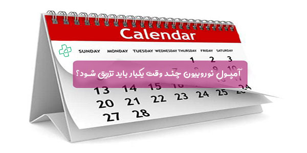 آمپول نوروبیون چند وقت یکبار باید تزریق شود؟