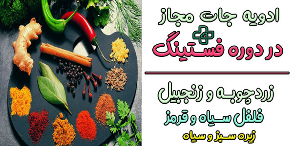 ادویه جات مجاز در دوره فستینگ