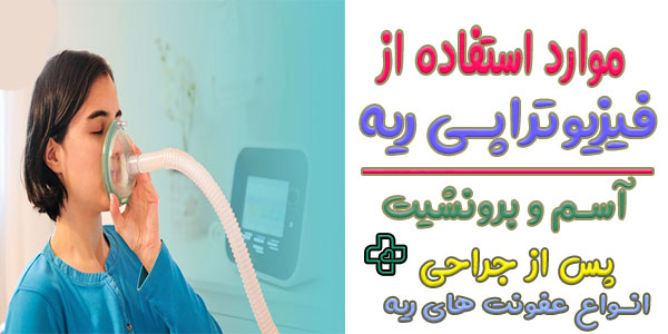 موارد استفاده از فیزیوتراپی ریه در منزل