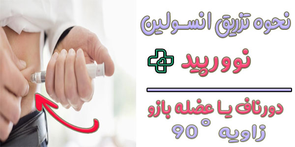 نحوه تزریق قلم انسولین نوورپید به چه صورتی است؟